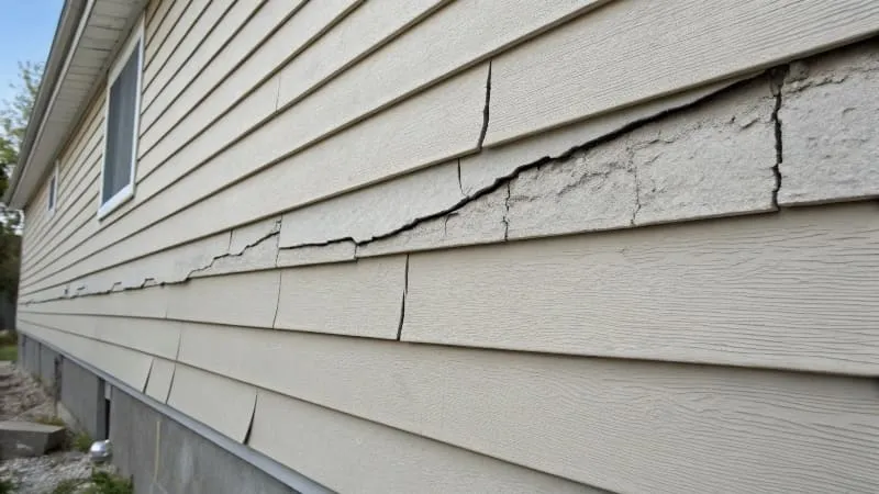 Cracked and siding repair in chicago illinois - B&B Roofing and Exteriors