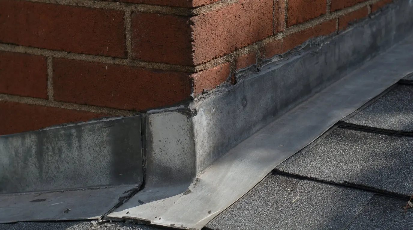 Damage Flashing and vents - B&B Roofing and Exteriors