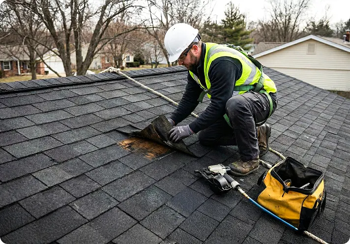 Emergency roof repair in chicago illinois - B&B Home Exteriors