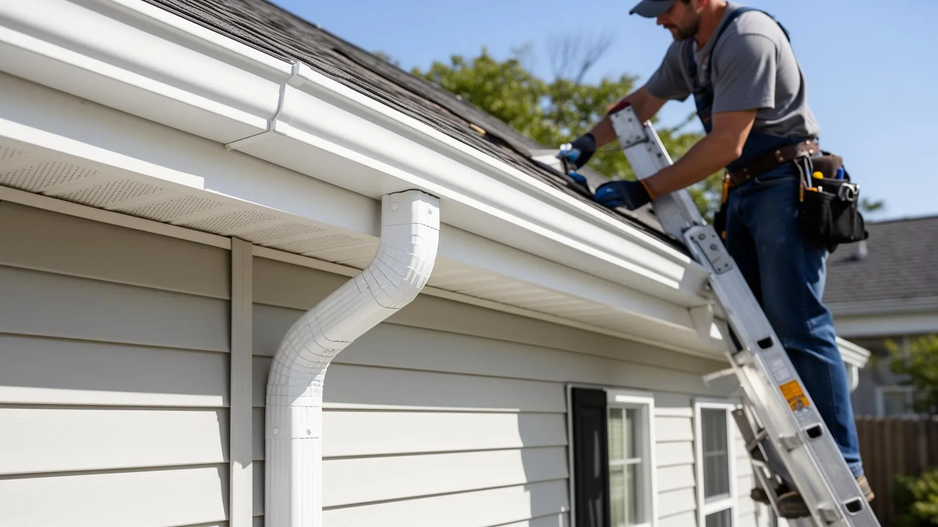 Gutter Installation in chicago ill - B&B Roofing and Exteriors