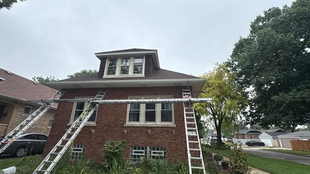 Gutter Installation new in chicago illinois - B&B Roofing and Exteriors