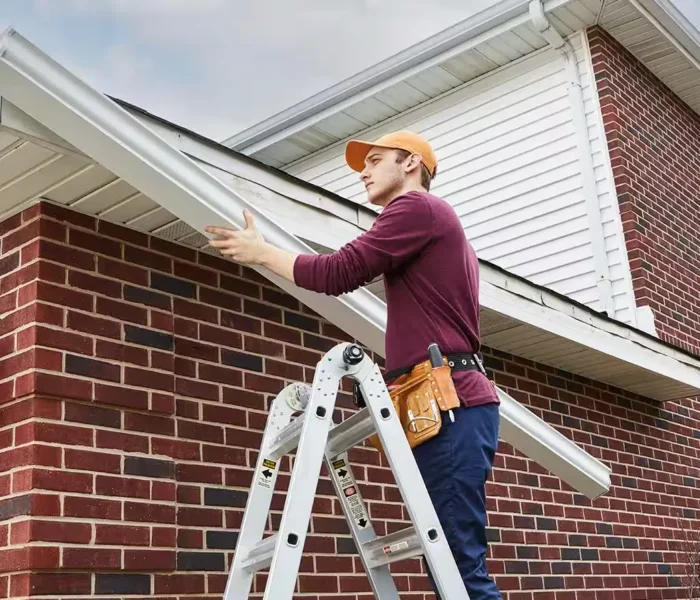 Gutter Replacement in chicago illinois - B&B Roofing and Exteriors