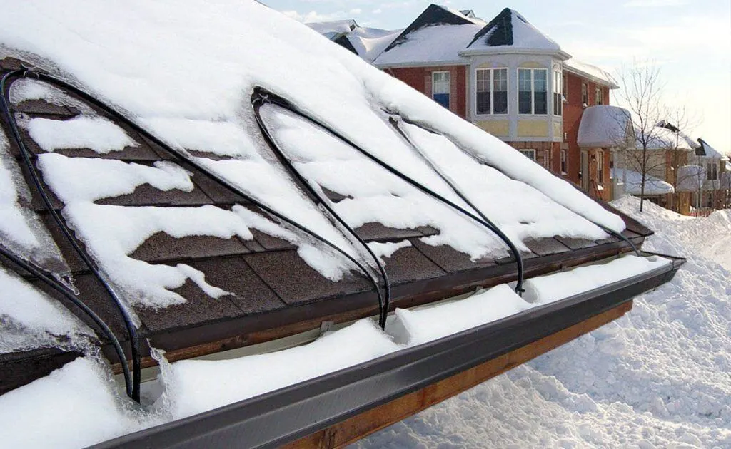 Ice Dam Cable in chicago illinois - B&B Roofing and Exteriors