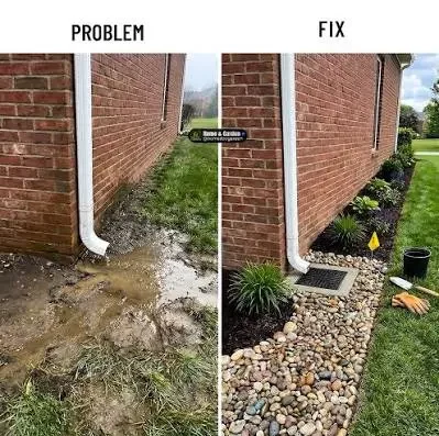 Improper drainage fix chicago illinois - B&B Roofing and Exteriors