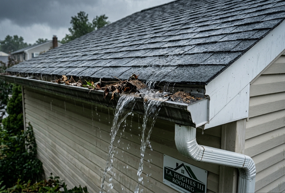Lower risk overflow damage chicago - B&B Roofing and Exteriors