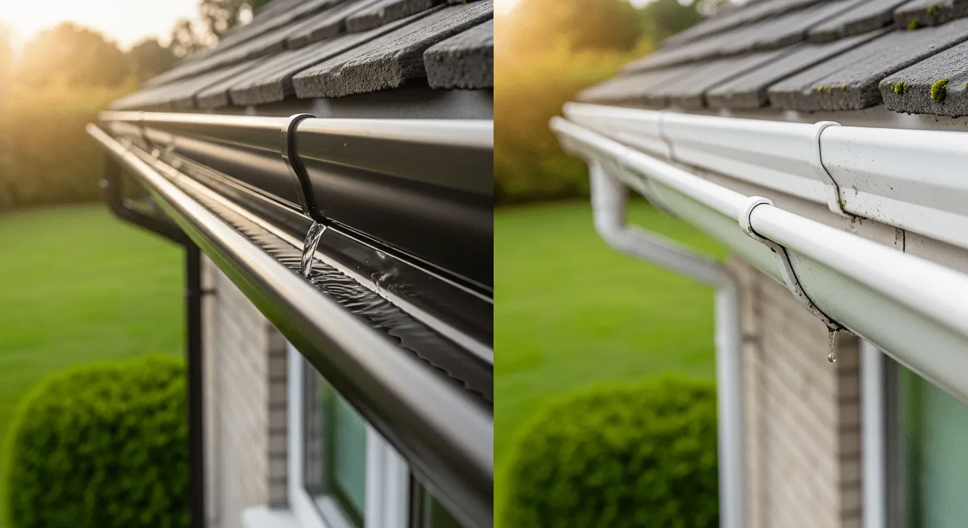 Seamless Gutters chicago illinois - B&B Roofing and Exteriors