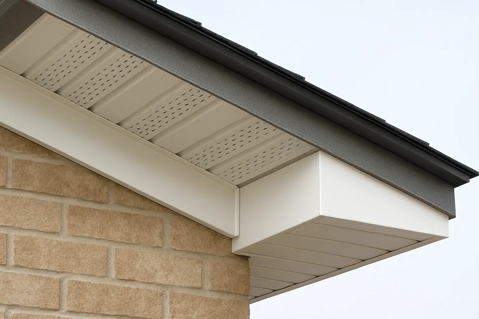 Soffit Installation in chicago illinois - B&B Roofing and Exteriors