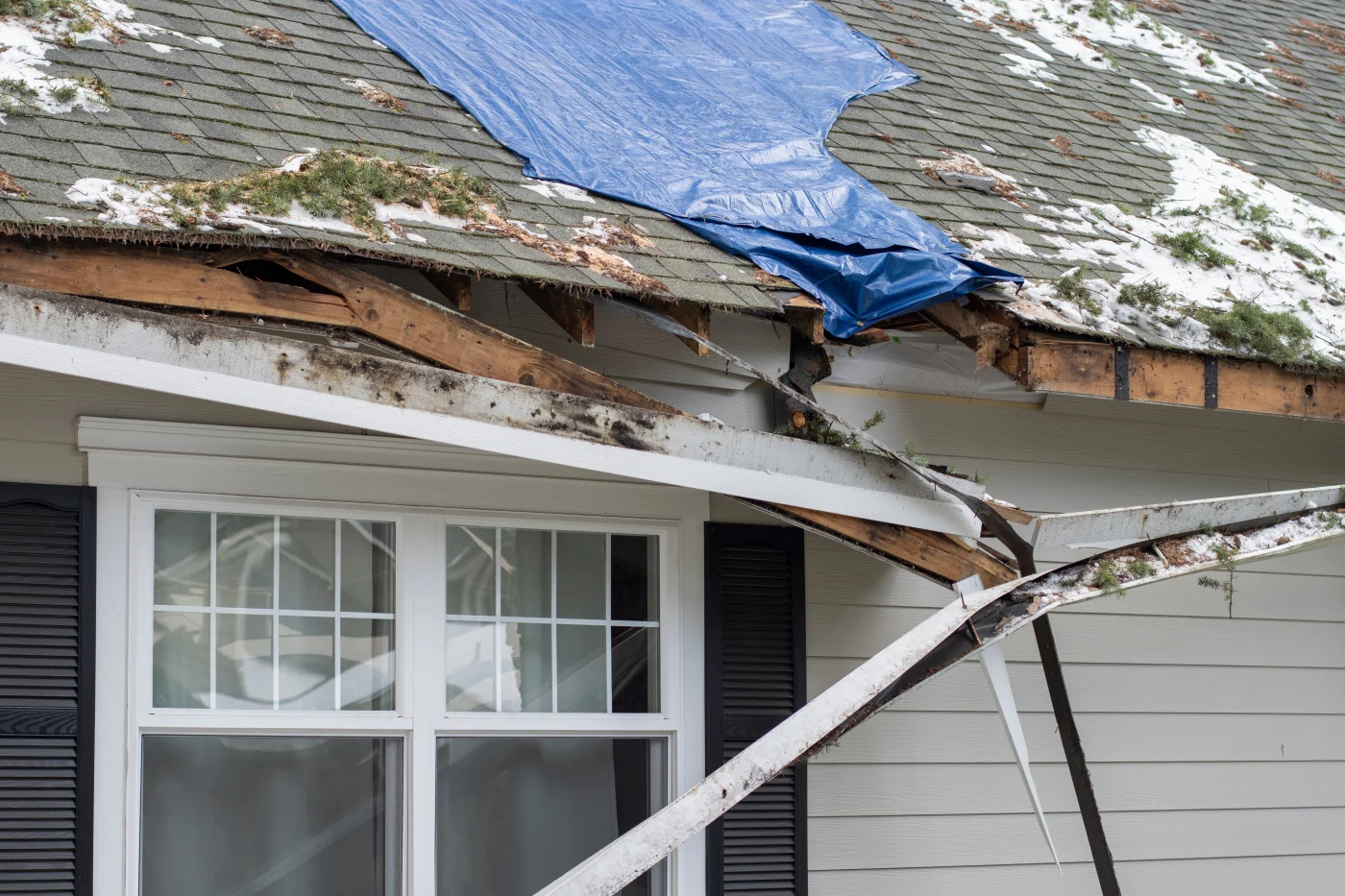 Storm Damage Roofing - B&B Home Exteriors