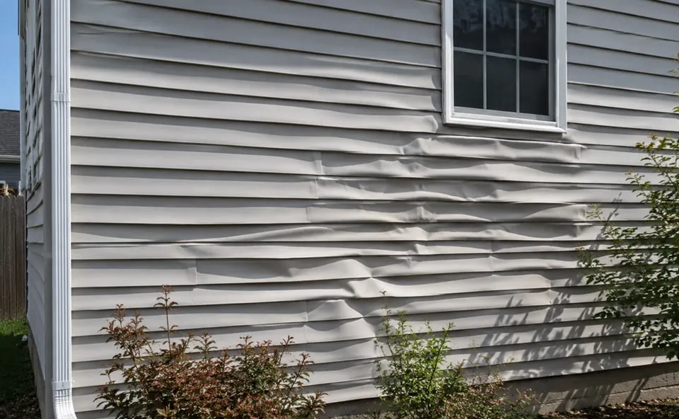 Warping siding repair in chicago - B&B Roofing and Exteriors