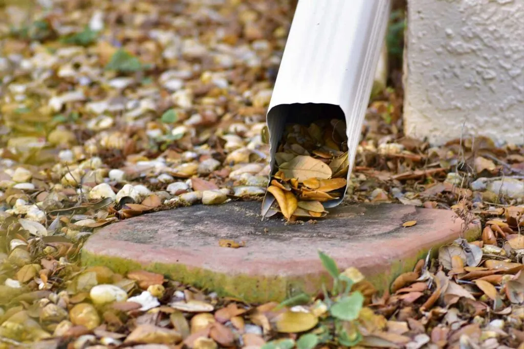 clogged-downspout repair chicago il - B&B Roofing and Exteriors