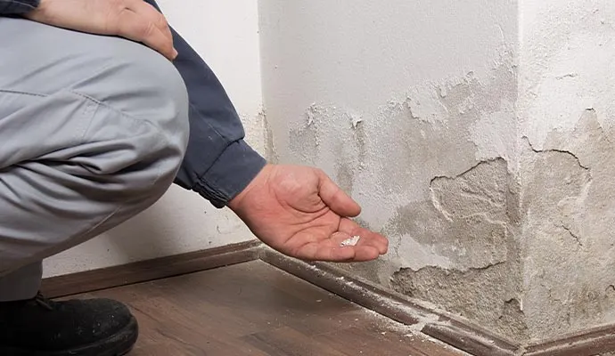 Interior Water Damage Inspection - B&B Roofing and Exteriors