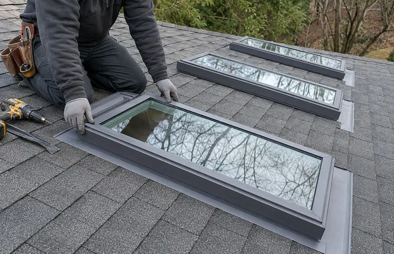 Skylight Replacement in chicago - B&B Roofing and Exteriors